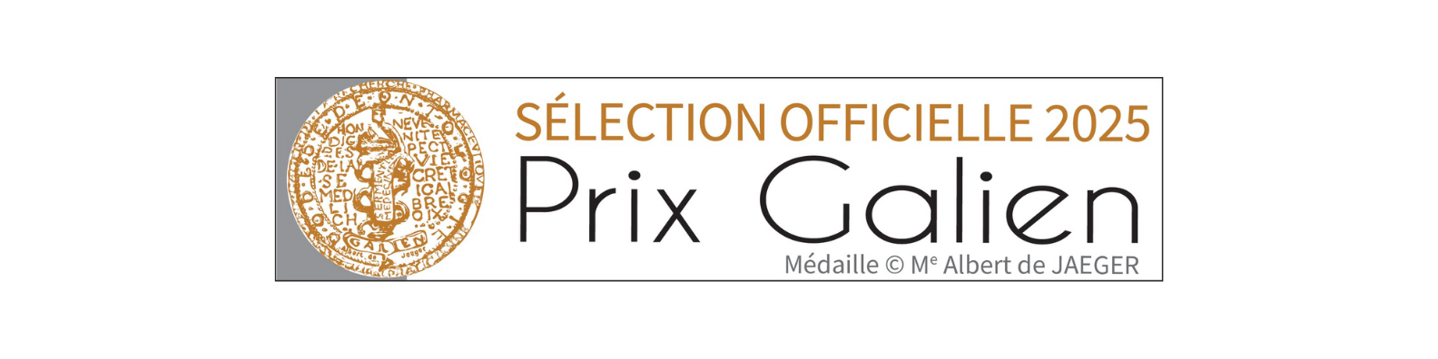 Sélection officielle 2025 Prix Galien